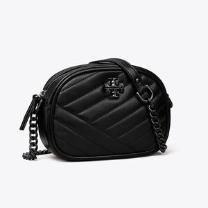 TORY BURCH Kira Chevron Powder Coated Small
Camera Bag
